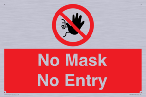 No Mask No Entry